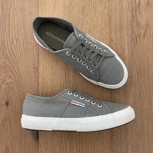 Superga Shoes Women 8.5 Grey 2750 Cotu Classic Sneakers Gray S000010.M38